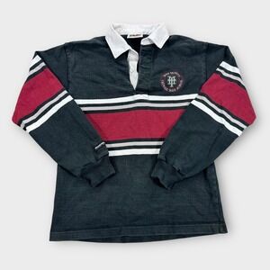 Barbarian Rugby Wear Shirt Holy Trinity Catholic High School Men's XS Black Red